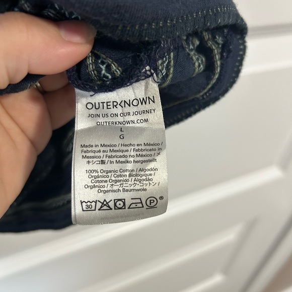 Outerknown Blue Short Sleeve Tee - Picture 4 of 6